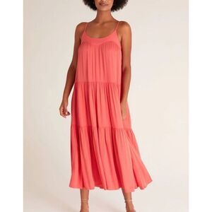 Z Supply Laila Maxi Dress in Coral Medium